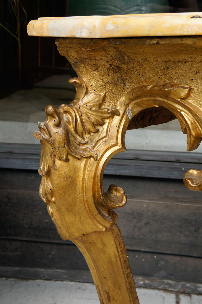 gilt table