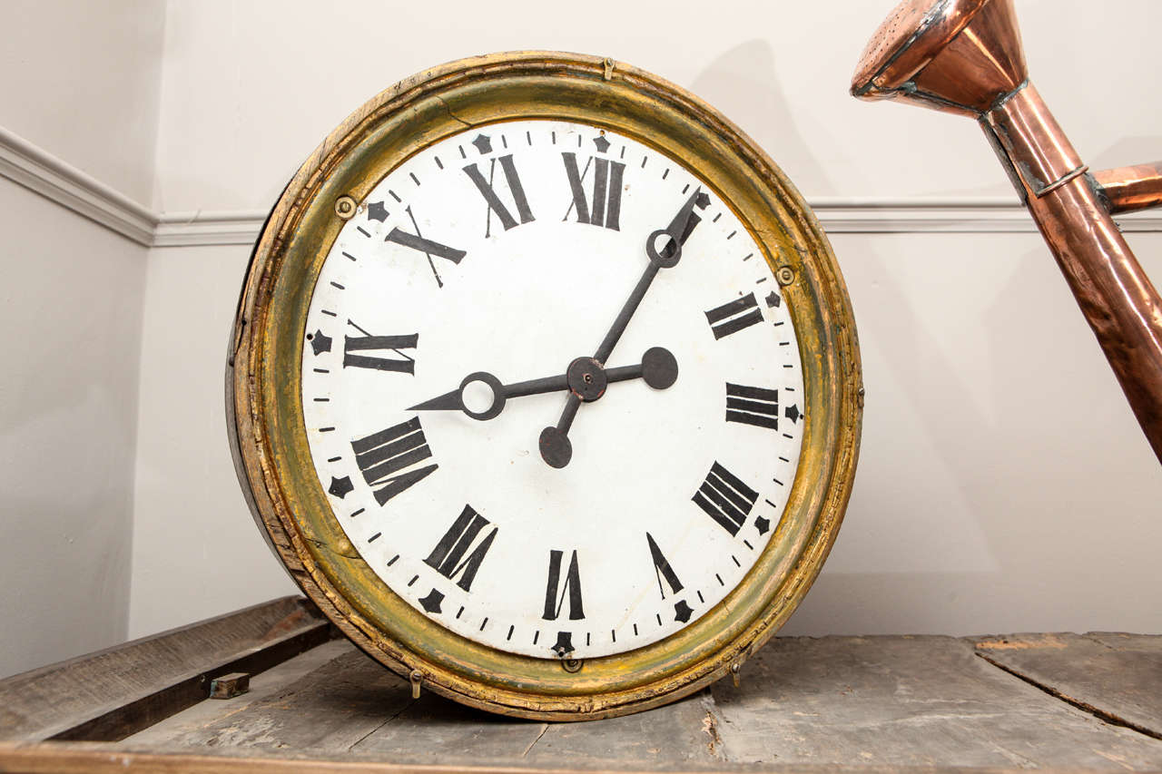 French Clock Face, Circa 1880