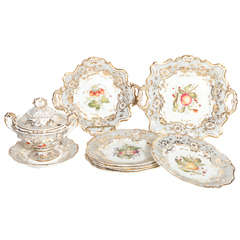 Early 19th Century English Dessert Set 4