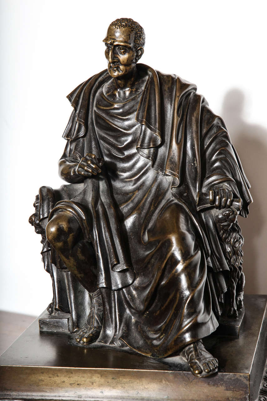 19th Century Bronze of The Duke of Wellington In Good Condition For Sale In New York, NY