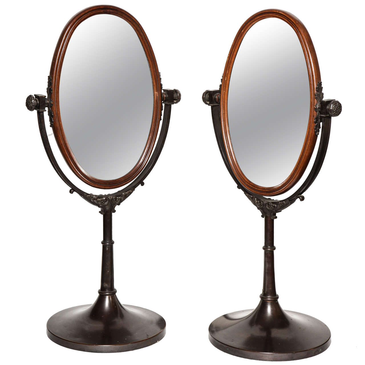 English, Bronze Dressing Table Mirrors