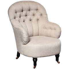 Unusual Late 19th Century English Armchair