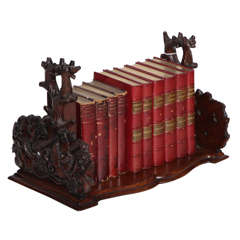 19th Century Continental Bookrack 1