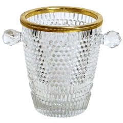 Retro Crystal Champagne Cooler