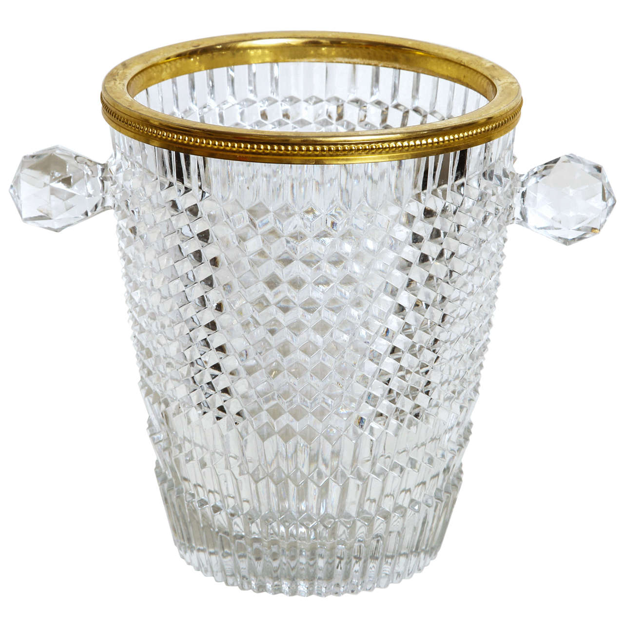 Crystal Champagne Cooler For Sale at 1stDibs