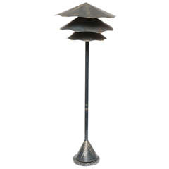 1920s Art Deco Floor Lamp Attributed to Joseph Urban