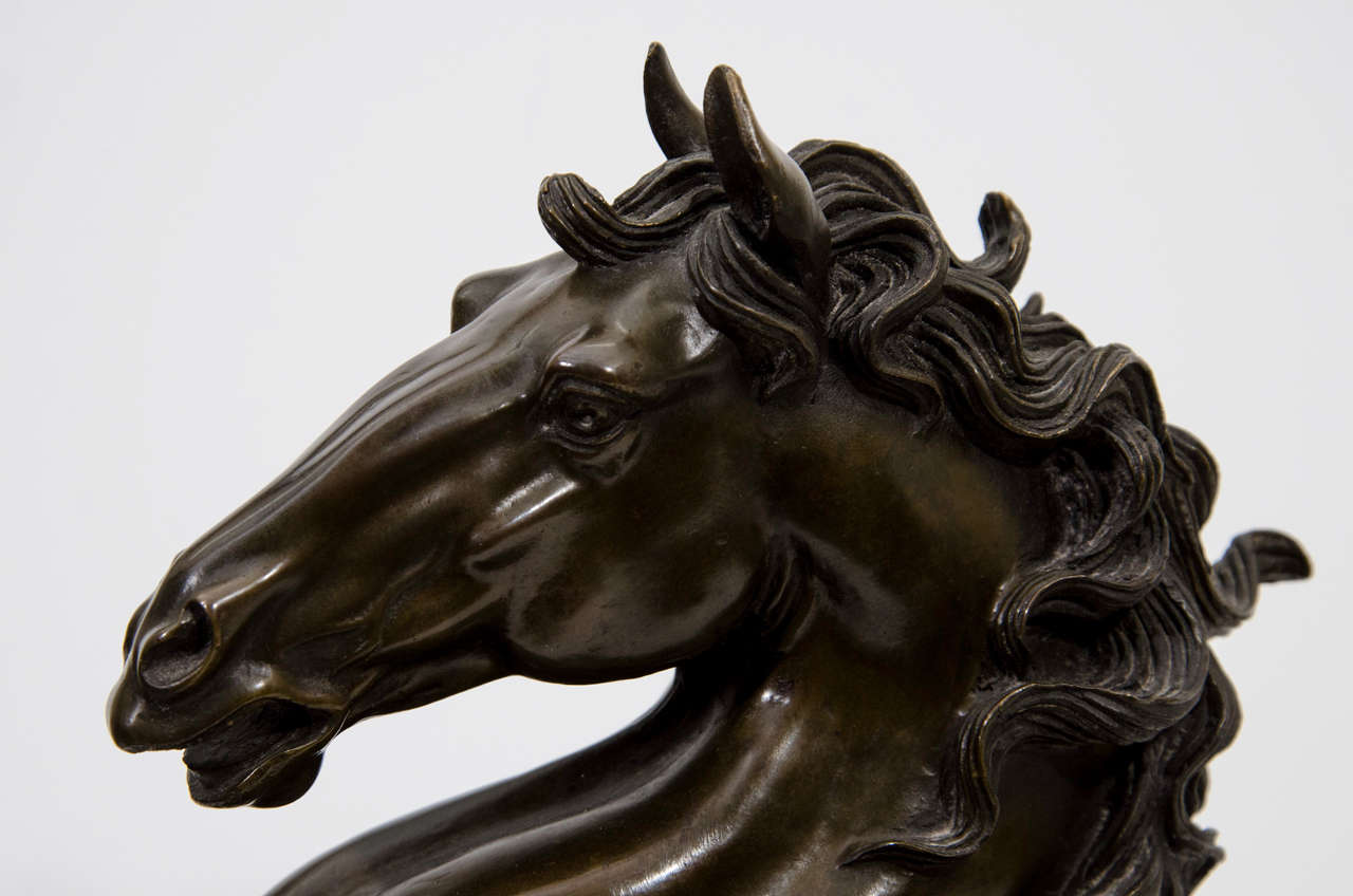 Japanese Meiji Period Bronze Horse Sculpture at 1stDibs bronze horse statue, japanese horse