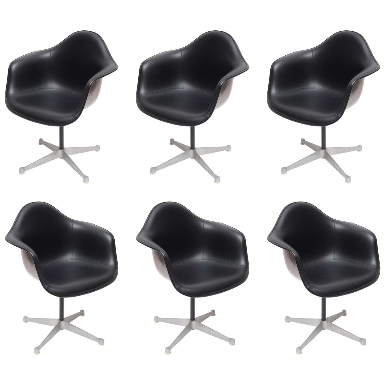 Herman Miller La Fonda Chairs, Set of Six