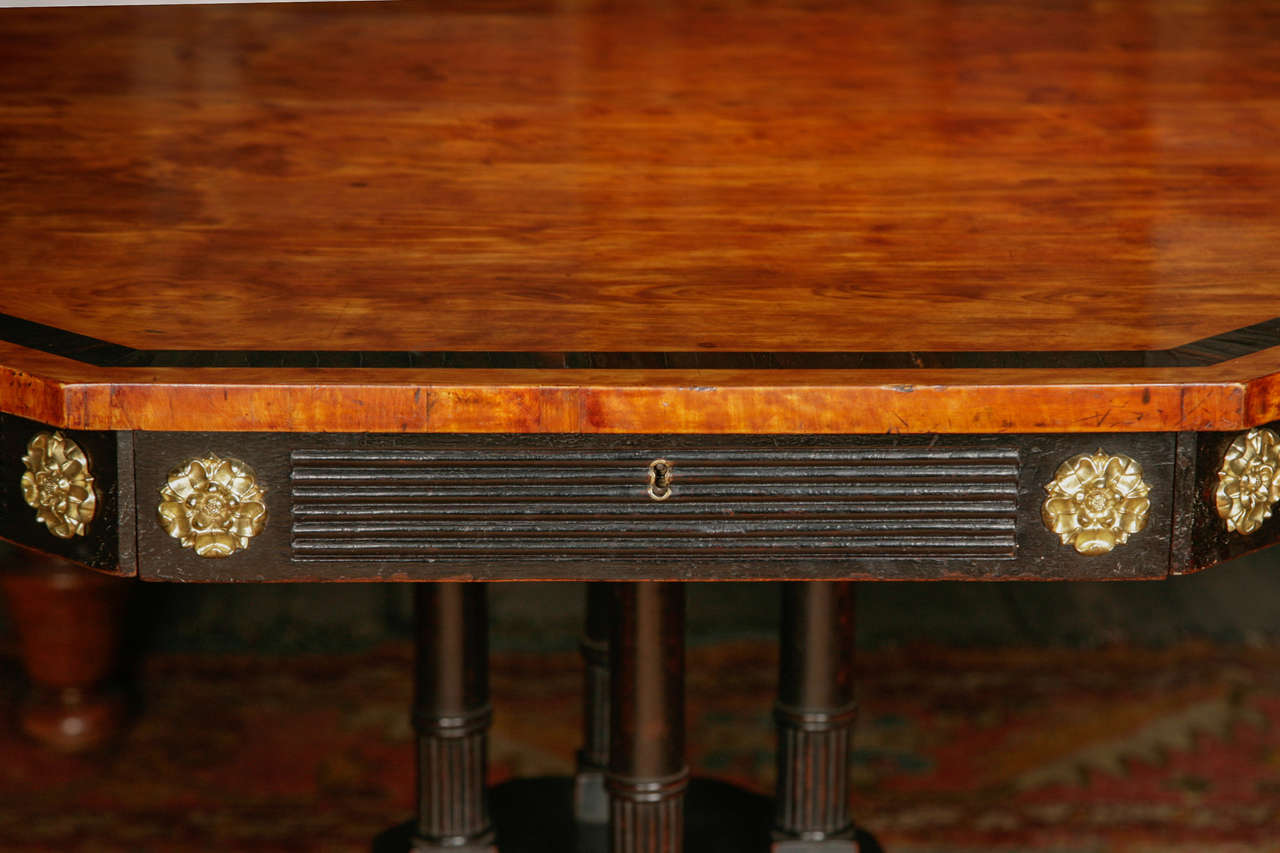 Regency Early 19th Century Drum Table by Gillows