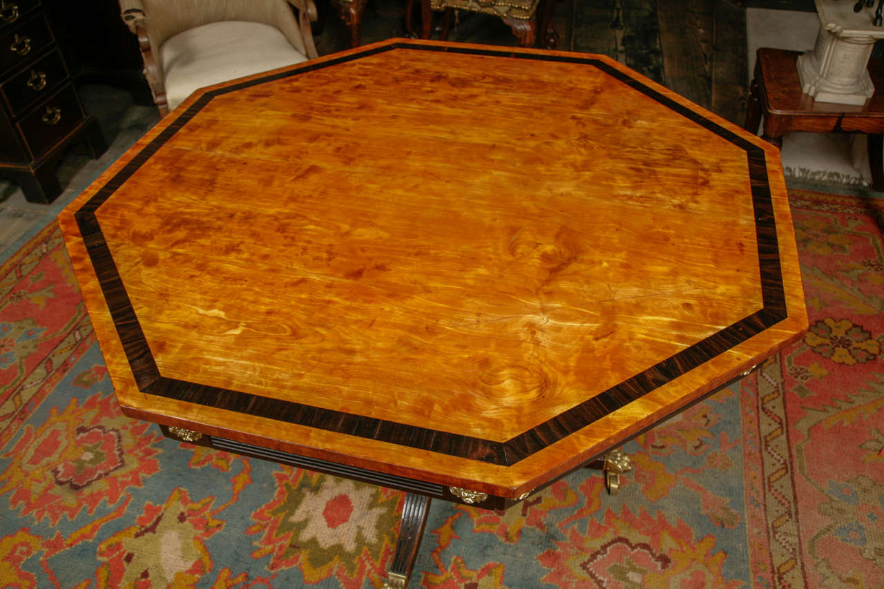 British Early 19th Century Drum Table by Gillows
