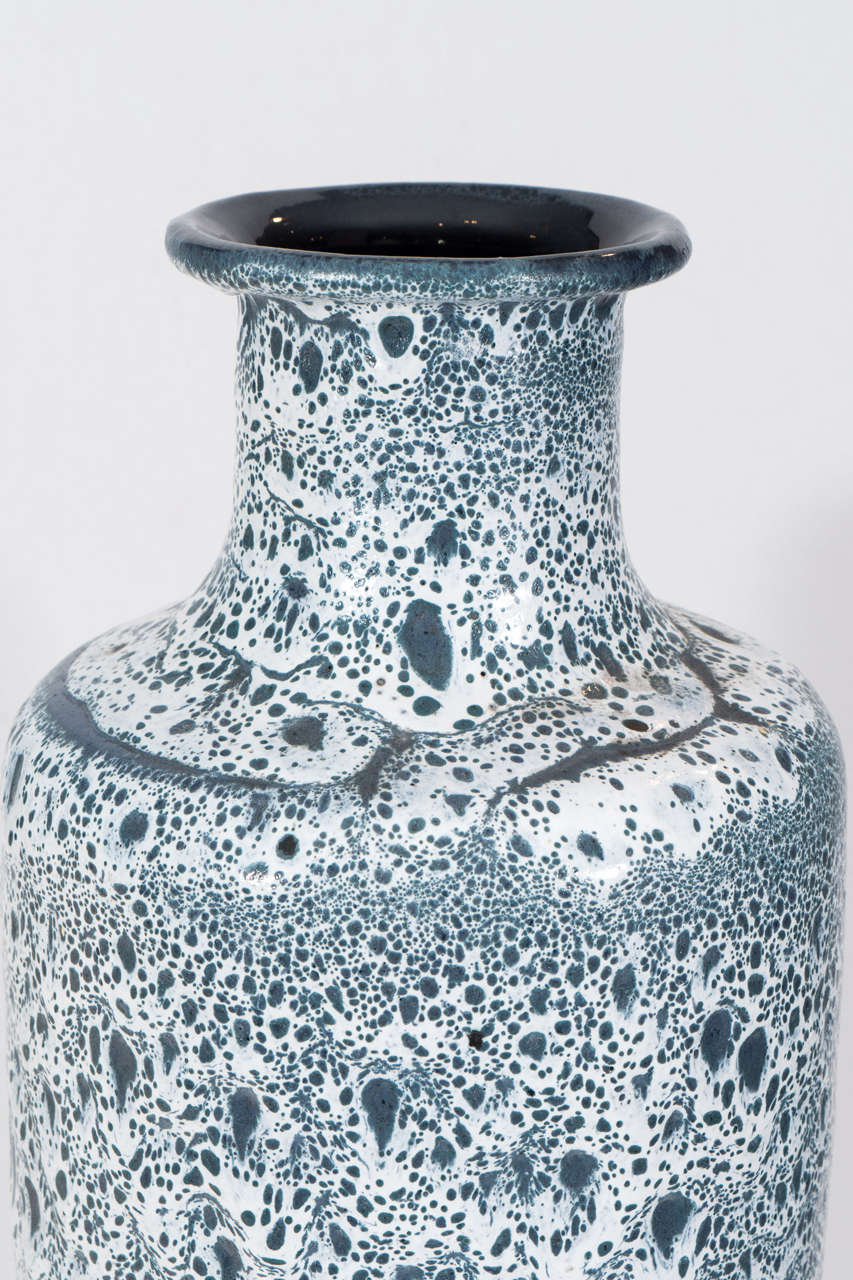 Mid-Century Modern Vallauris Terracotta Vase For Sale