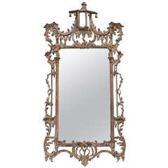 Chinese Chippendale Style Mirror