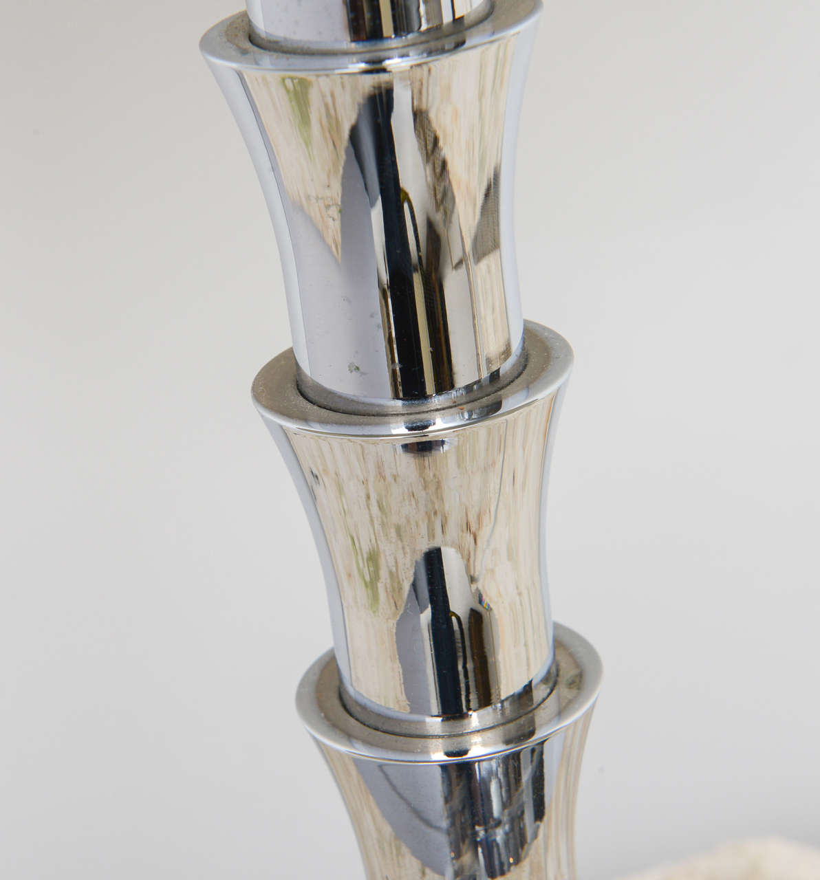 Chrome Table Lamp by Jay Spectre 4