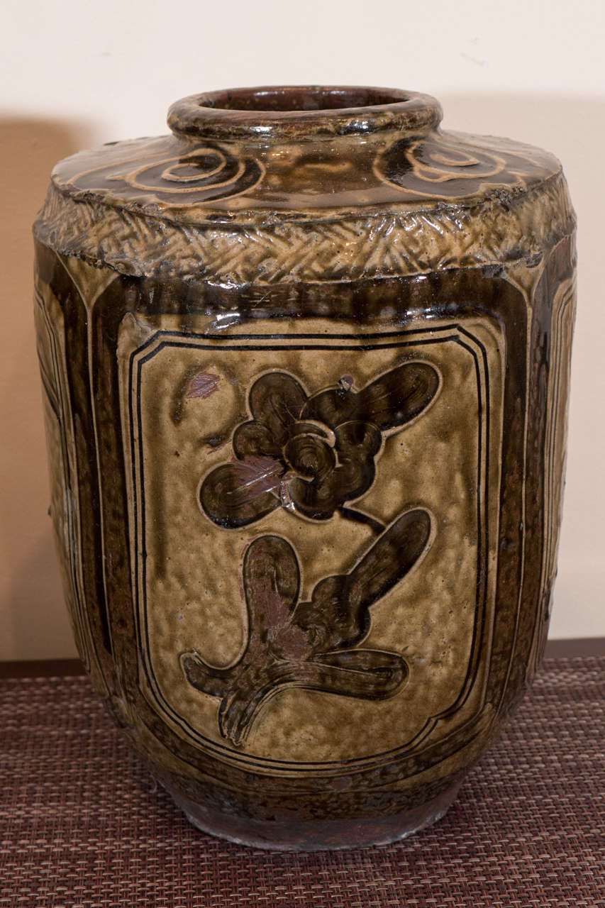 antique ceramic jars
