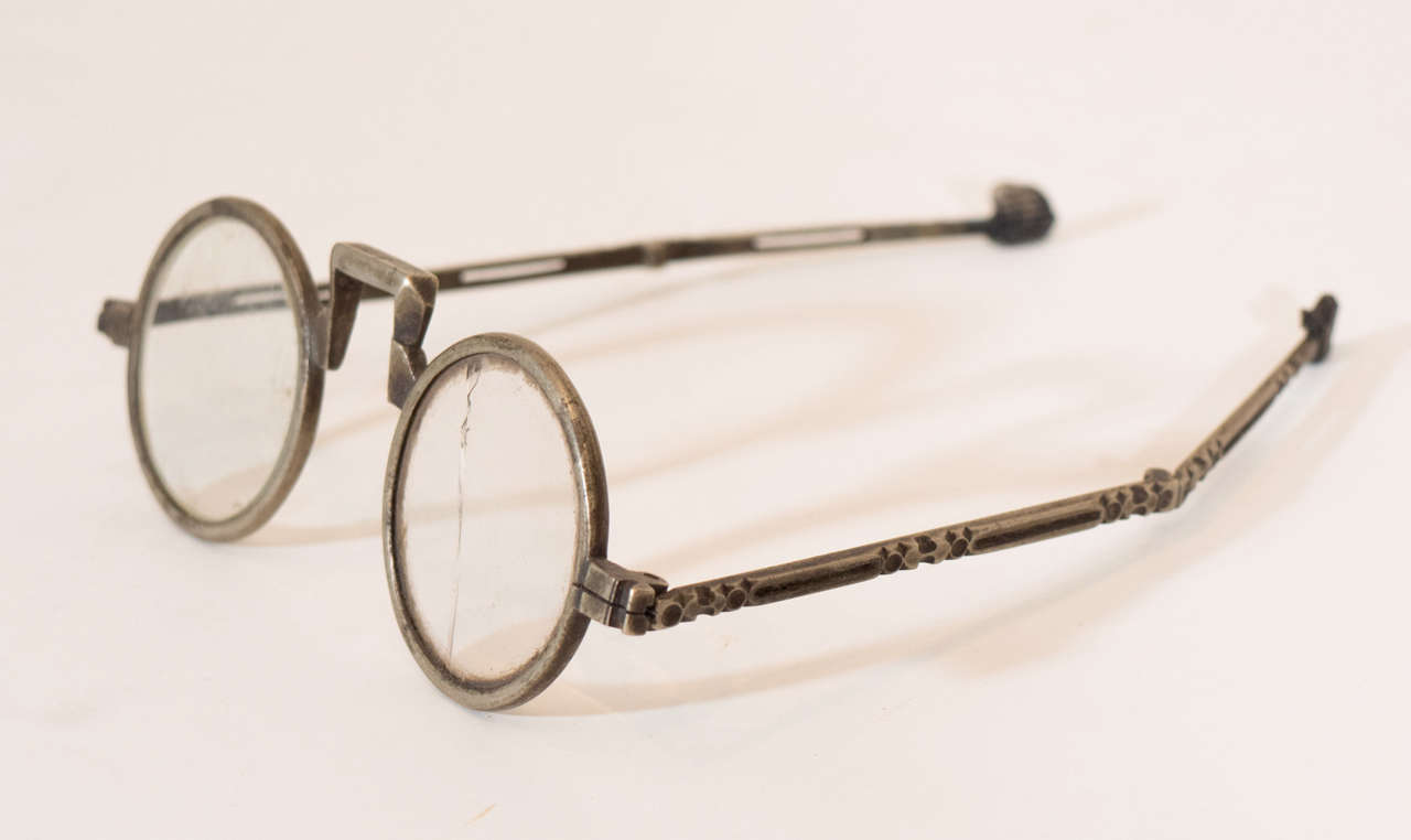 Antique Eyeglasses on Custom Stand For Sale at 1stDibs custom