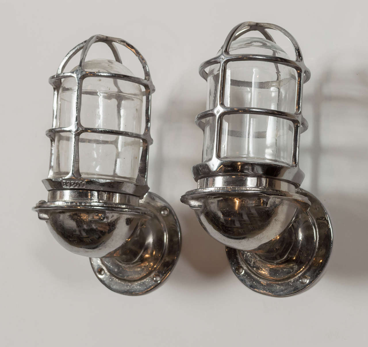 20th Century Pair of French Maritime Sconces