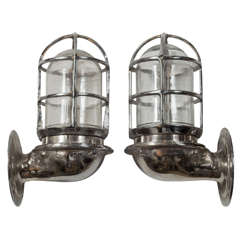 Pair of French Maritime Sconces