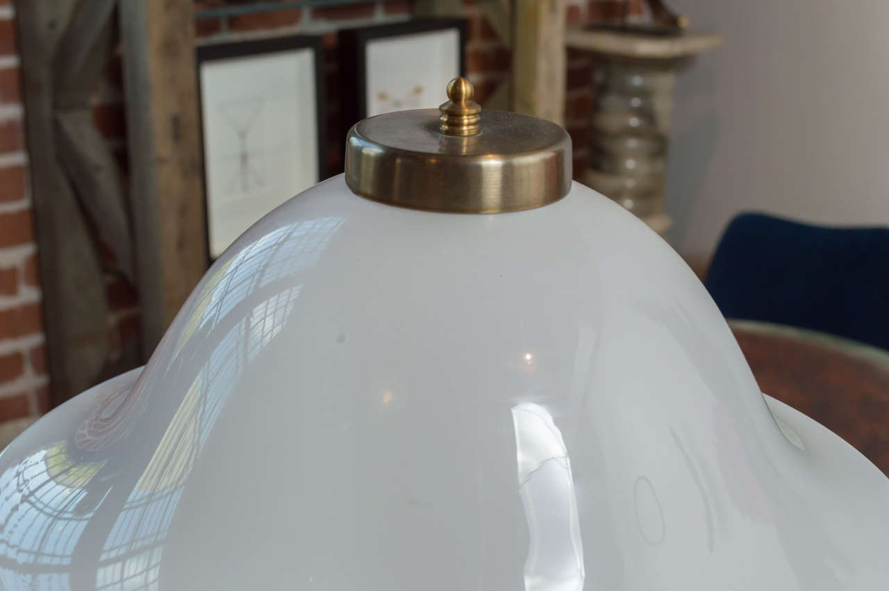 Mid-20th Century Italian Bubble Glass Table Lamp