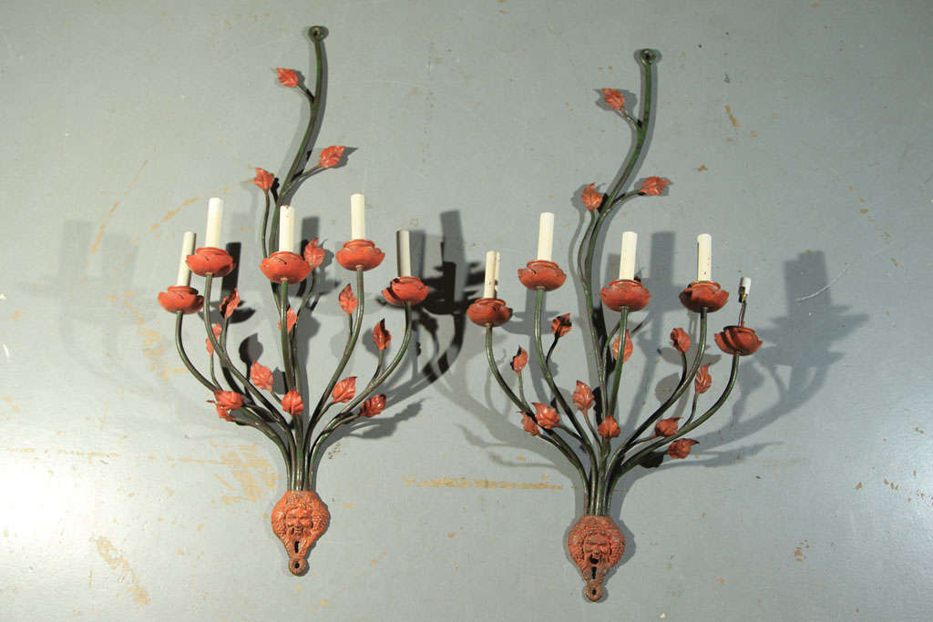 Five Light Wall Sconces