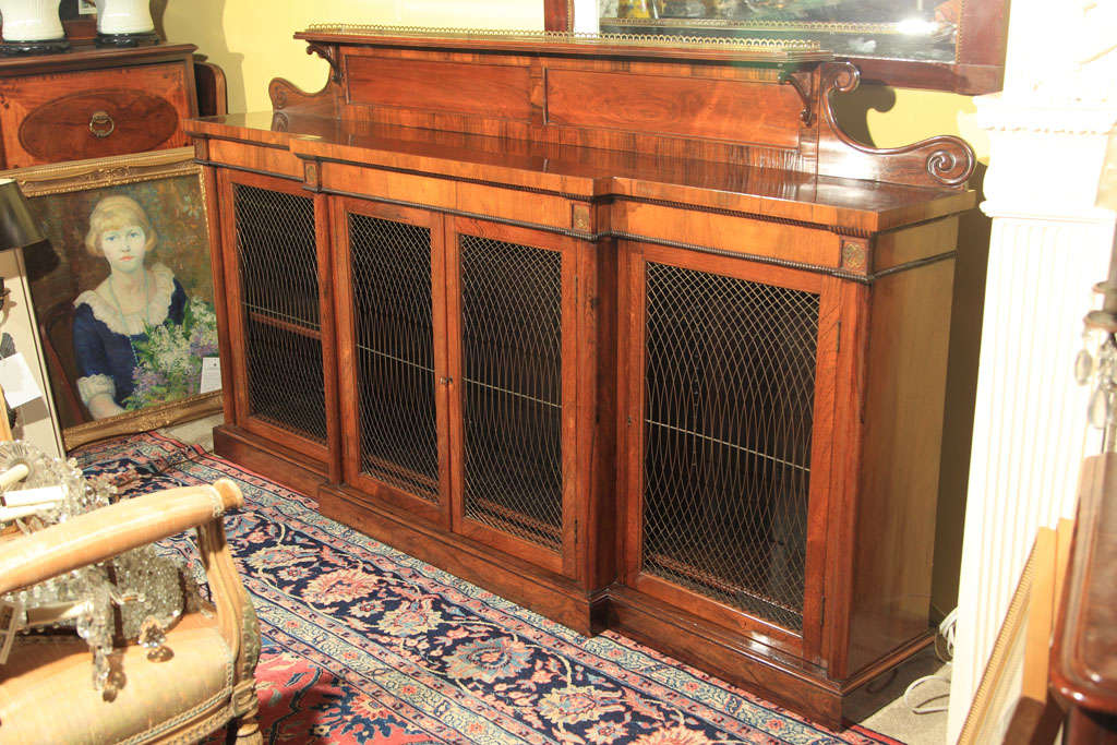 Victorian Rosewood Credenza