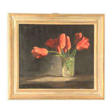 Still Life of Red Tulips