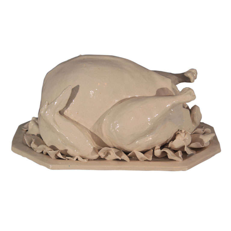 Ceramic Turkey with Trimmings