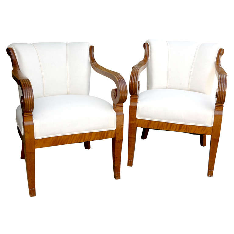 Pair of Swedish Armchairs