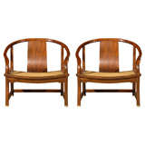 Pair Michael Taylor Lounge Chairs