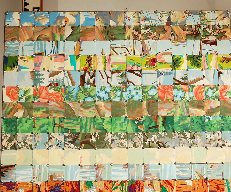 Contemporary Paint-by-Numbers Panelby Clare Graham
