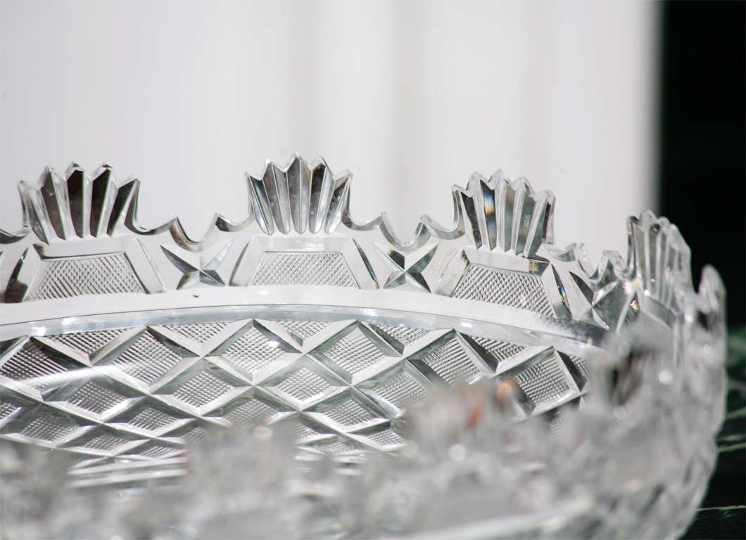 waterford crystal oval bowl