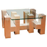 Aluminum Skyscraper Table.