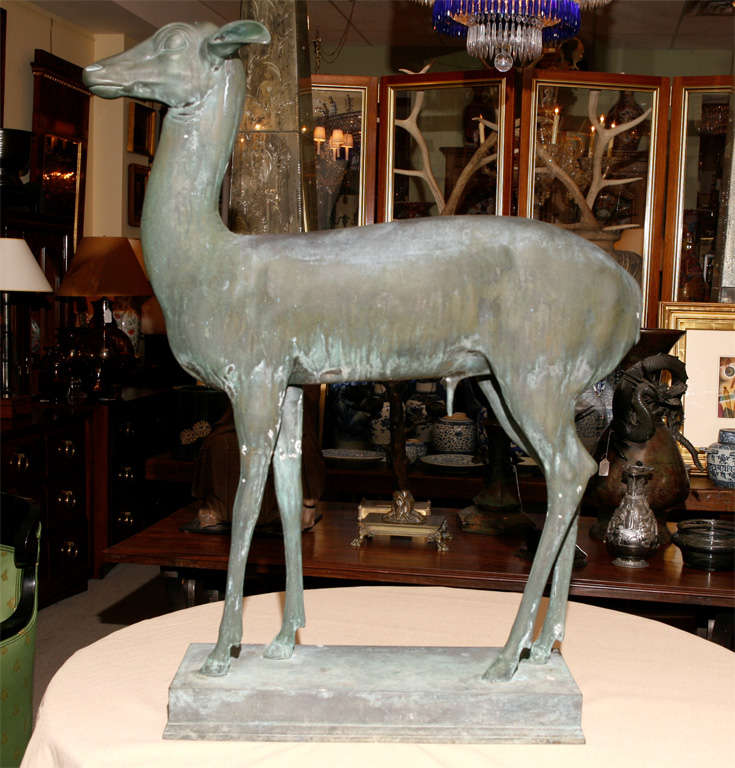 Italian Bronze Deer 5