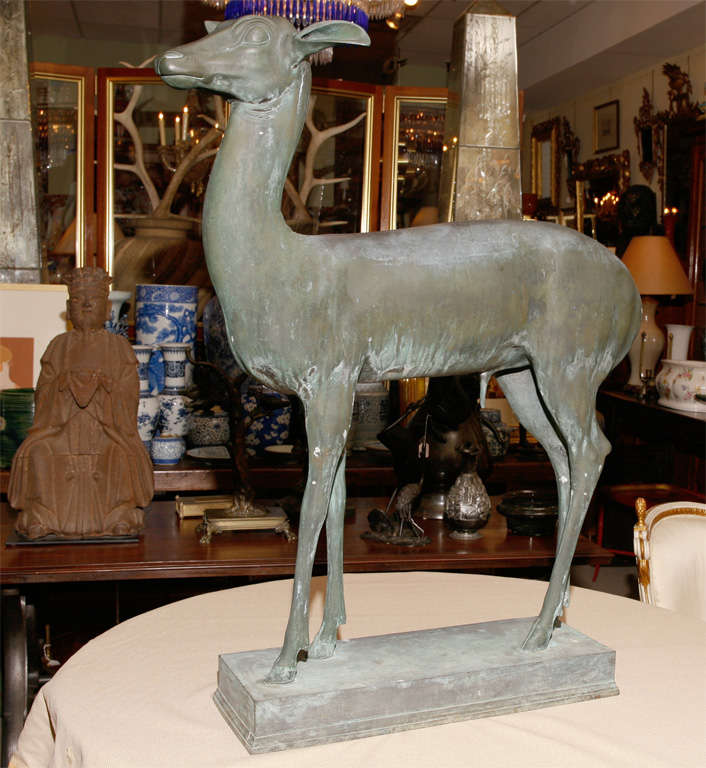 Italian Bronze Deer 7