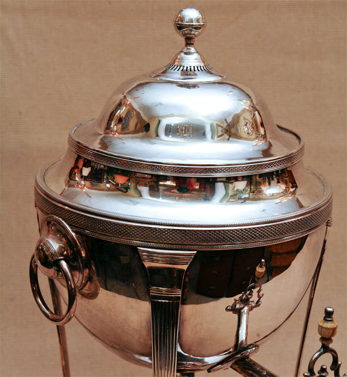 Sheffield Plate Tea Urn 2