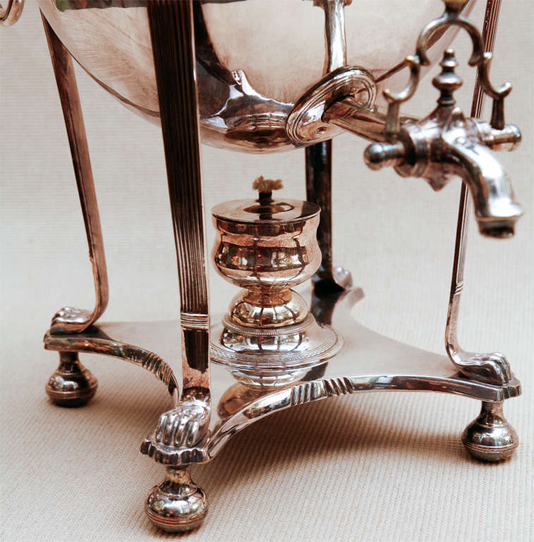 Sheffield Plate Tea Urn 3