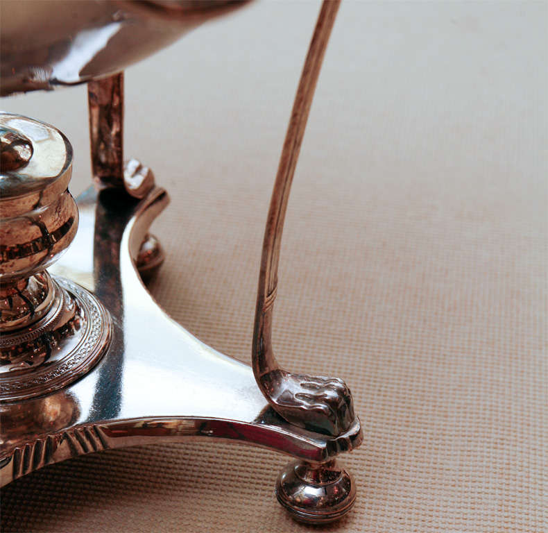 Sheffield Plate Tea Urn 4
