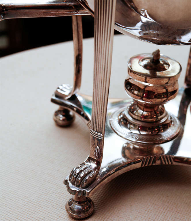 Sheffield Plate Tea Urn 5