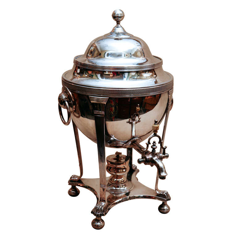 Sheffield Plate Tea Urn