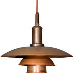 Poul Henningsen PH4  Copper Pendant