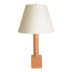 Wooden Lamp with Block Base 8