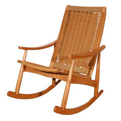 Hans Wegner Style Rocking Chair