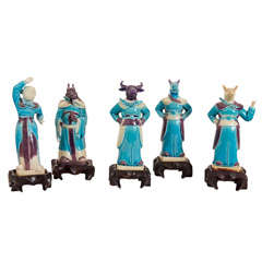 Vintage A Set of Chinese Zodiac Figurines