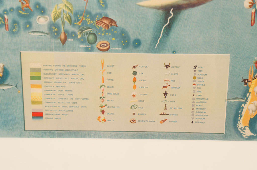 A Set of Four Miguel Covarrubias Pacific Maps 3
