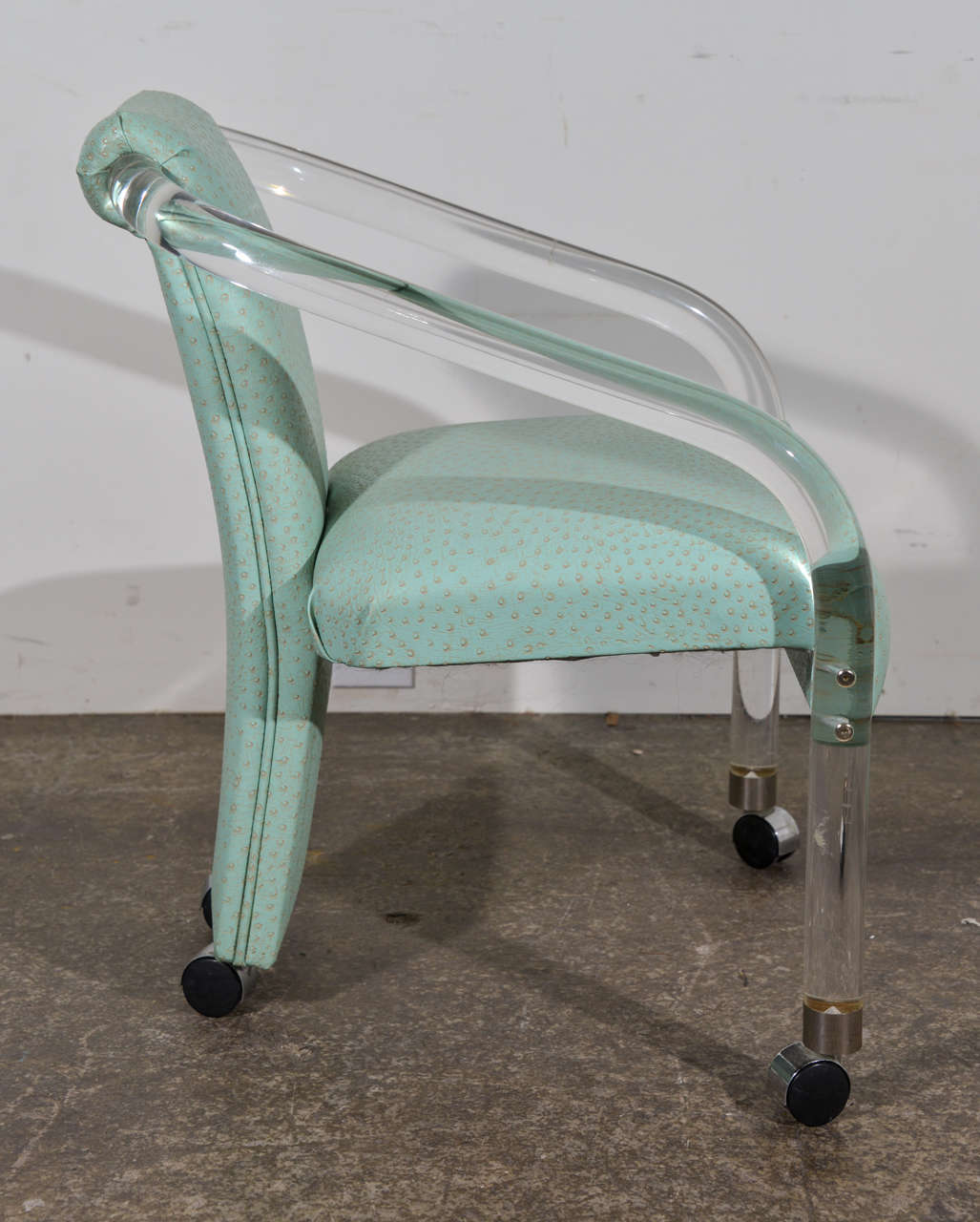 20th Century Set of Four Lucite Chairs