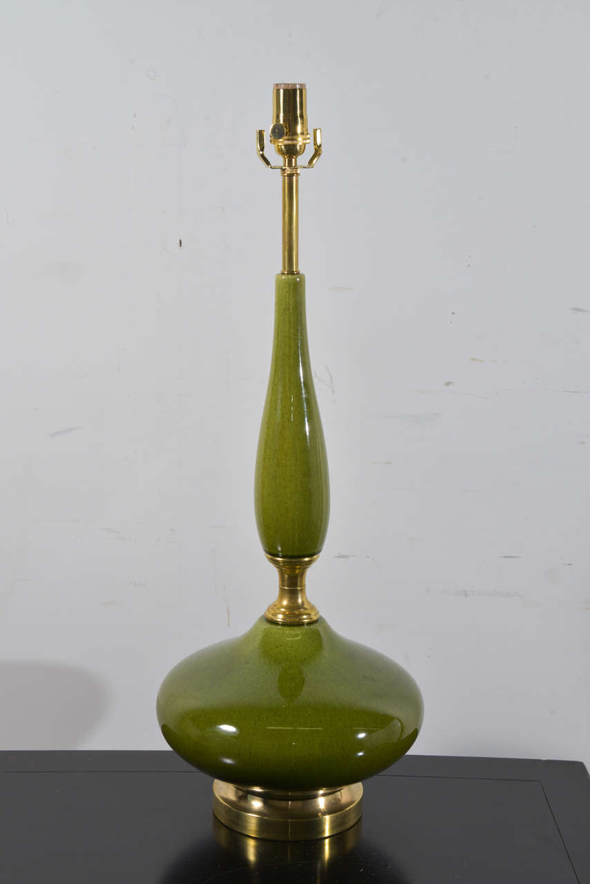 mid century genie lamp