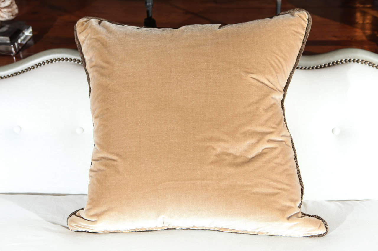 Contemporary Silk Leopard Pillows