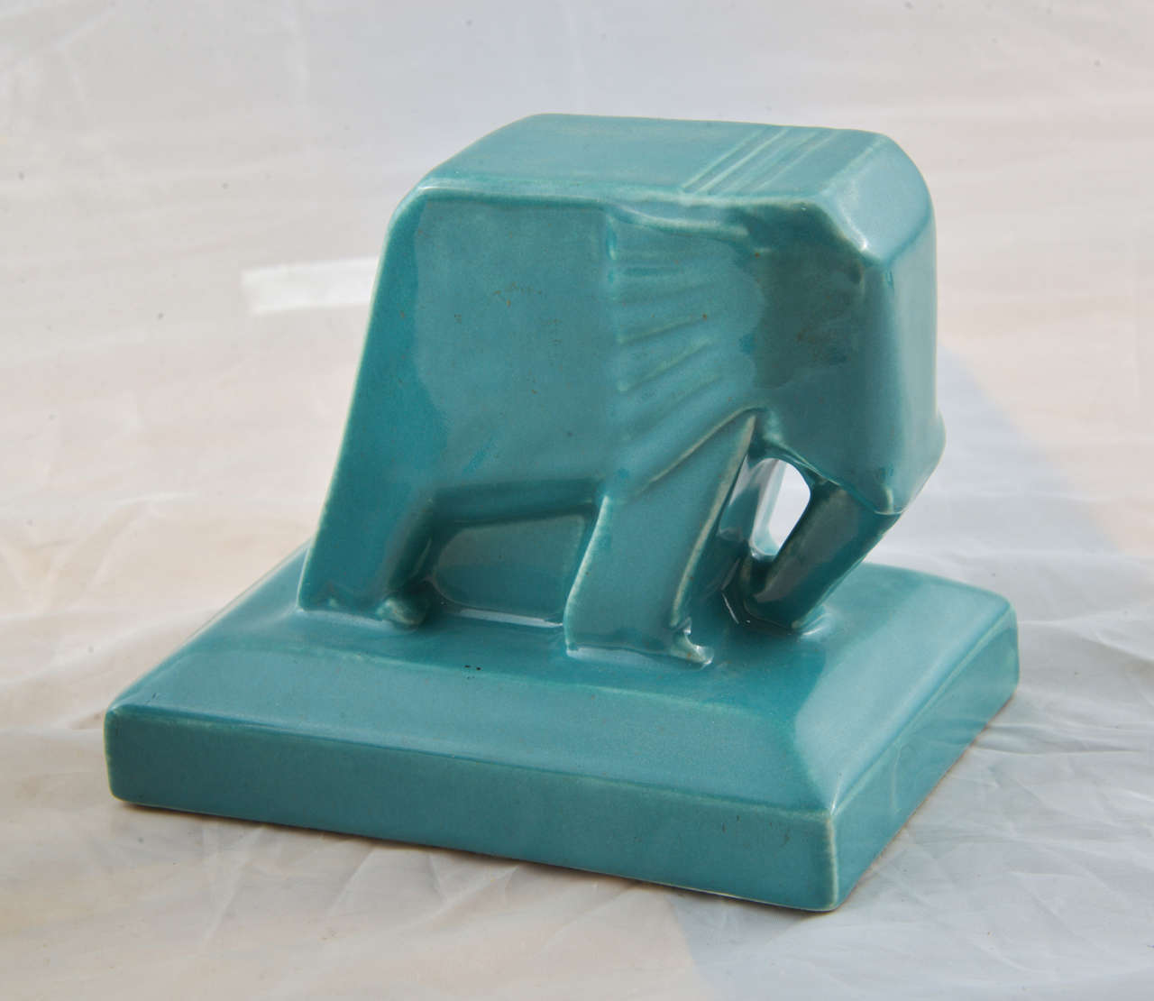 Cowan Push-Pull Elephant bookends by M. Postgate 1