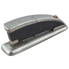 Vintage Machine Age Art Deco Streamline Zephyr Stapler by Robert Heller for Hotchkiss