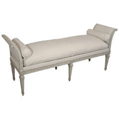 19th c. Gustavian Bench