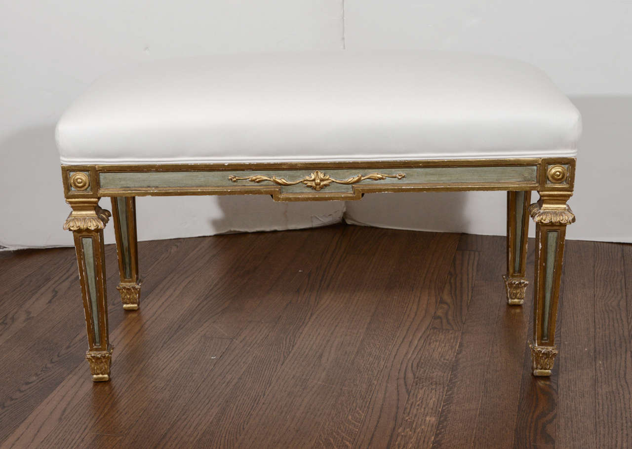 Italian Neoclassic Style Bench